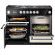 FALCON Piano de cuisson 110 cm mixte Nexus Steam four vapeur - NEX110SODFBL/C-EU