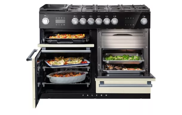 FALCON Piano de cuisson 110 cm mixte Nexus Steam four vapeur - NEX110SODFBL/C-EU