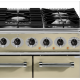 Cuisinière FALCON Semi Pro DELUXE 900 Mixte Crème/Chrome - F900DXDFCR/CM-EU