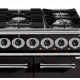 Cuisinière FALCON Semi Pro DELUXE 900 Mixte Noir/Chrome -F900DXDFBL/CM-EU