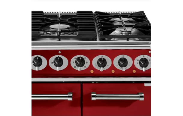 Cuisinière mixte FALCON DELUXE 900 rouge cerise F900DXDFRD/NM-EU 