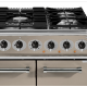 Cuisinière FALCON Semi Pro DELUXE 900 Mixte Fauve/Nickel Brossé - F900DXDFFN/NM-EU