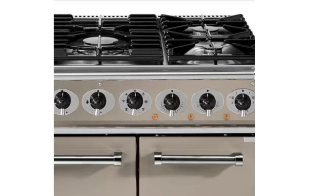 Cuisinière FALCON Semi Pro DELUXE 900 Mixte Fauve/Nickel Brossé - F900DXDFFN/NM-EU