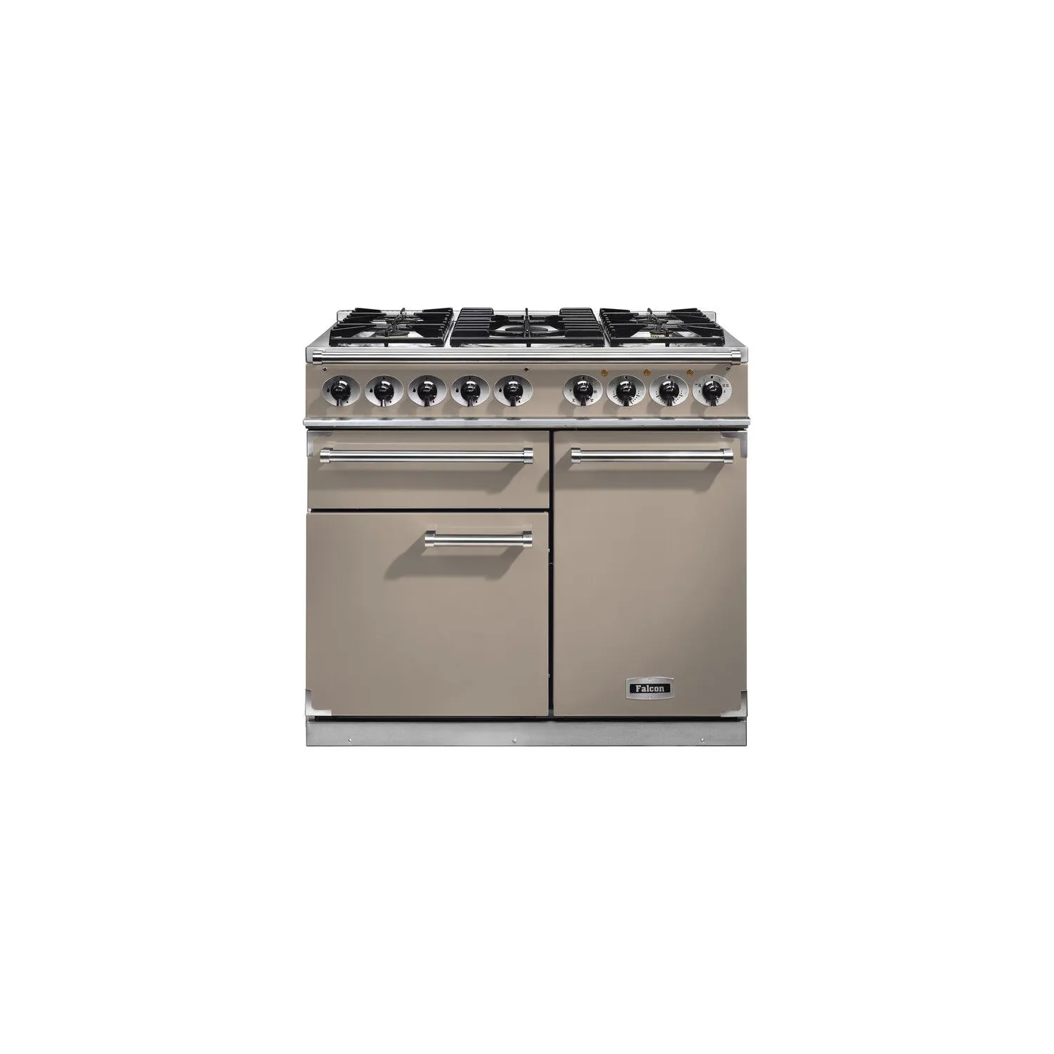 Cuisinière FALCON Semi Pro DELUXE 1000 Mixte Brossé F1000DXFFNNM EU