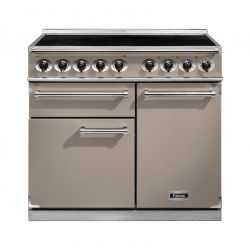 Cuisinière FALCON Semi Pro DELUXE 1000 Induction Fauve/Nickel brossé - F1000DXEIFN/N-EU