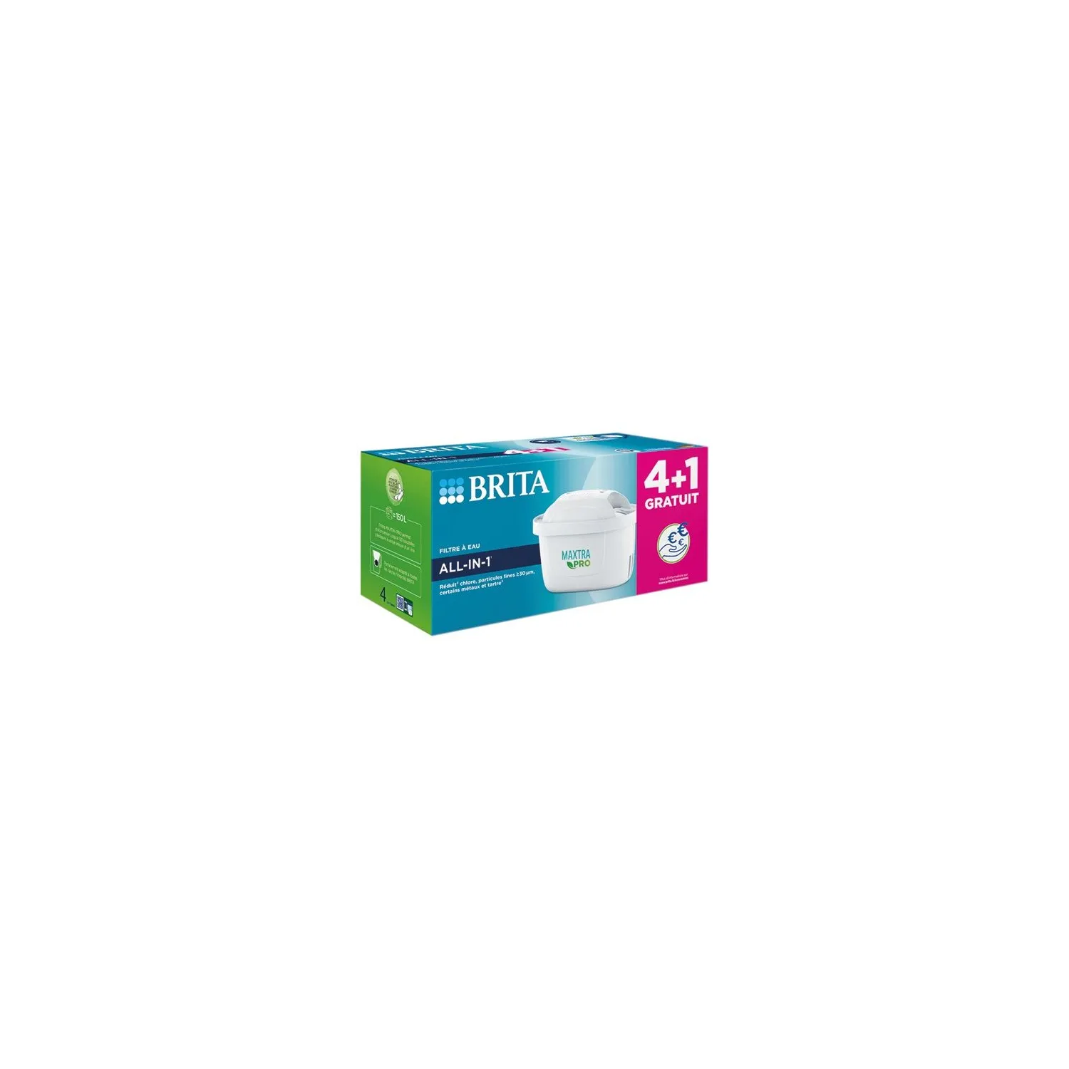BRITA Pack 4 cartouches + 1 OFFERTE Maxtra Pro All in 1 1050416