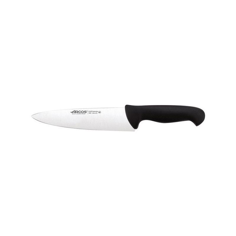 ARCOS Couteau de Cuisine 20 cm Noir - 2900