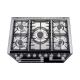 Cuisinière FALCON MERCURY 1000 Mixte Noir Brillant /Inox poli- MCY1000DFGB/-EU