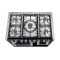 Cuisinière FALCON MERCURY 1000 Mixte Noir Brillant /Inox poli- MCY1000DFGB/-EU