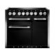 Cuisinière FALCON MERCURY 1000 Induction Noir Brillant/Inox Poli- MCY1000EIGB/-EU