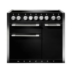 Cuisinière FALCON MERCURY 1000 Induction Noir Mat/Inox Poli- MCY1000EIMB/-EU