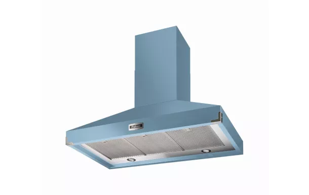 Hotte Super Aspirante FALCON 1000 BLEU DE CHINE/NICKEL BROSSE - FHDSE1000CA/N