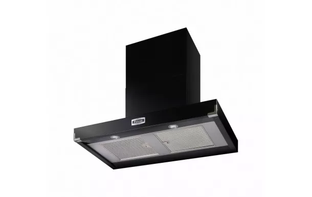 Hotte FALCON CONTEMPORAINE 900 NOIR/CHROME - FHDCT900BL/C