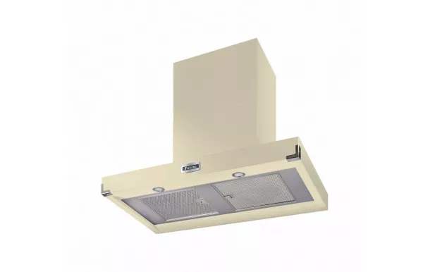 Hotte FALCON CONTEMPORAINE 900 CREME/CHROME - FHDCT900CR/C