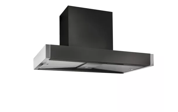 Hotte FALCON MERCURY SC VISERE PLATE 100 cm NOIR MAT- MHDSC1000MB/-EU