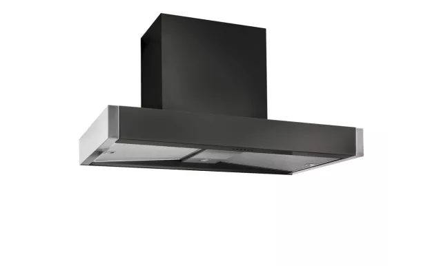 Hotte FALCON MERCURY SC VISERE PLATE 100 cm NOIR BRILLANT- MHDSC1000GB/-EU