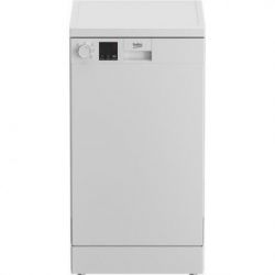 BEKO Lave-vaisselle 45 cm 10 couverts 49 dB - DVS05024W