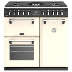 Piano de cuisson STOVES RICHMOND S 90 DFT Mixte Crème -PRICHS90DFCH