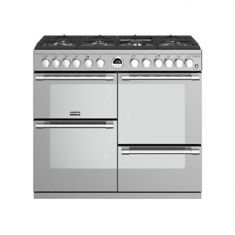 Piano de cuisson STOVES STERLING DELUXE 100 Mixte INOX - PSTERDX100DFSS