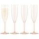 BODUM Lot 4 flûtes à champagne 12 cl Rose Transparent - Oktett