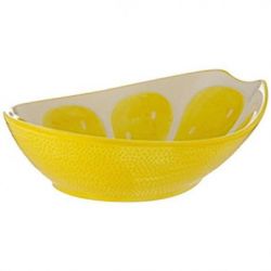 TYPHOON Bol ovale 22 cm Citron - World Food Fruits