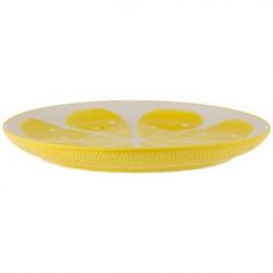 TYPHOON Plat rond 28 cm Citron - World Food Fruits