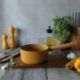 OGOLIVING Casserole 18 cm Jaune - Ector