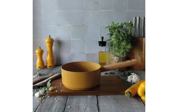 OGOLIVING Casserole 18 cm Jaune - Ector