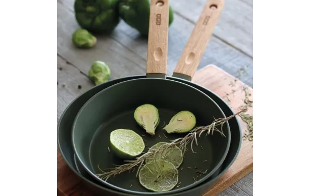 OGOLIVING Poêle Kaki - Ector 28 CM