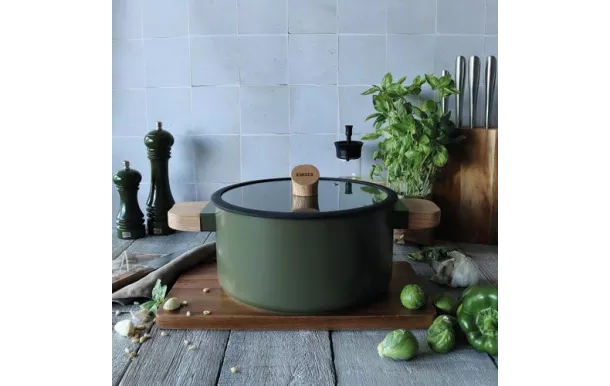 OGOLIVING Faitout 24 cm Kaki - Ector