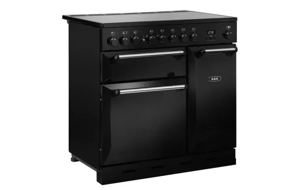 Piano de cuisson AGA MASTERCHEF DELUXE 90 Induction Noir- MDX90EIBLK MDX90EIBLK