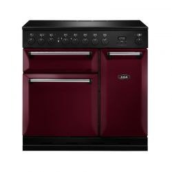 Piano de cuisson AGA MASTERCHEF DELUXE 90 Induction Rouge airelle - MDX90EICBY
