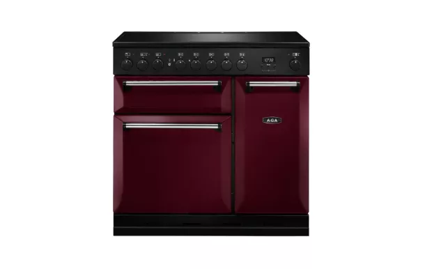 Piano de cuisson AGA MASTERCHEF DELUXE 90 Induction Rouge airelle - MDX90EICBY