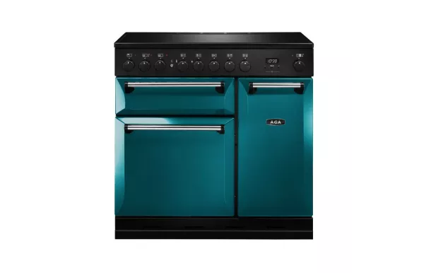 Piano de cuisson AGA MASTERCHEF DELUXE 90 Induction Bleu Salcombe - MDX90EISAL