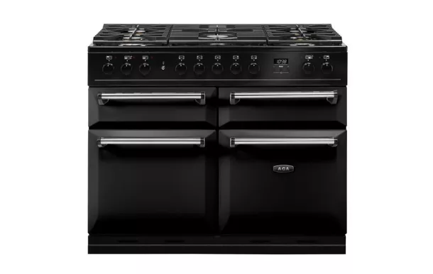 Piano de cuisson AGA MASTERCHEF DELUXE 110 Mixte Noir -  MDX110DFBLK-EU