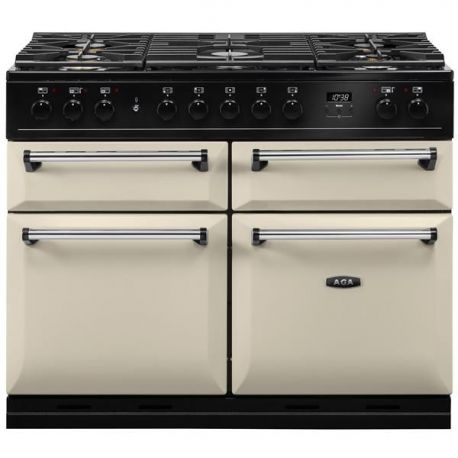 Piano de cuisson AGA MASTERCHEF DELUXE 110 Mixte Noir - MDX110DFCRM-EU