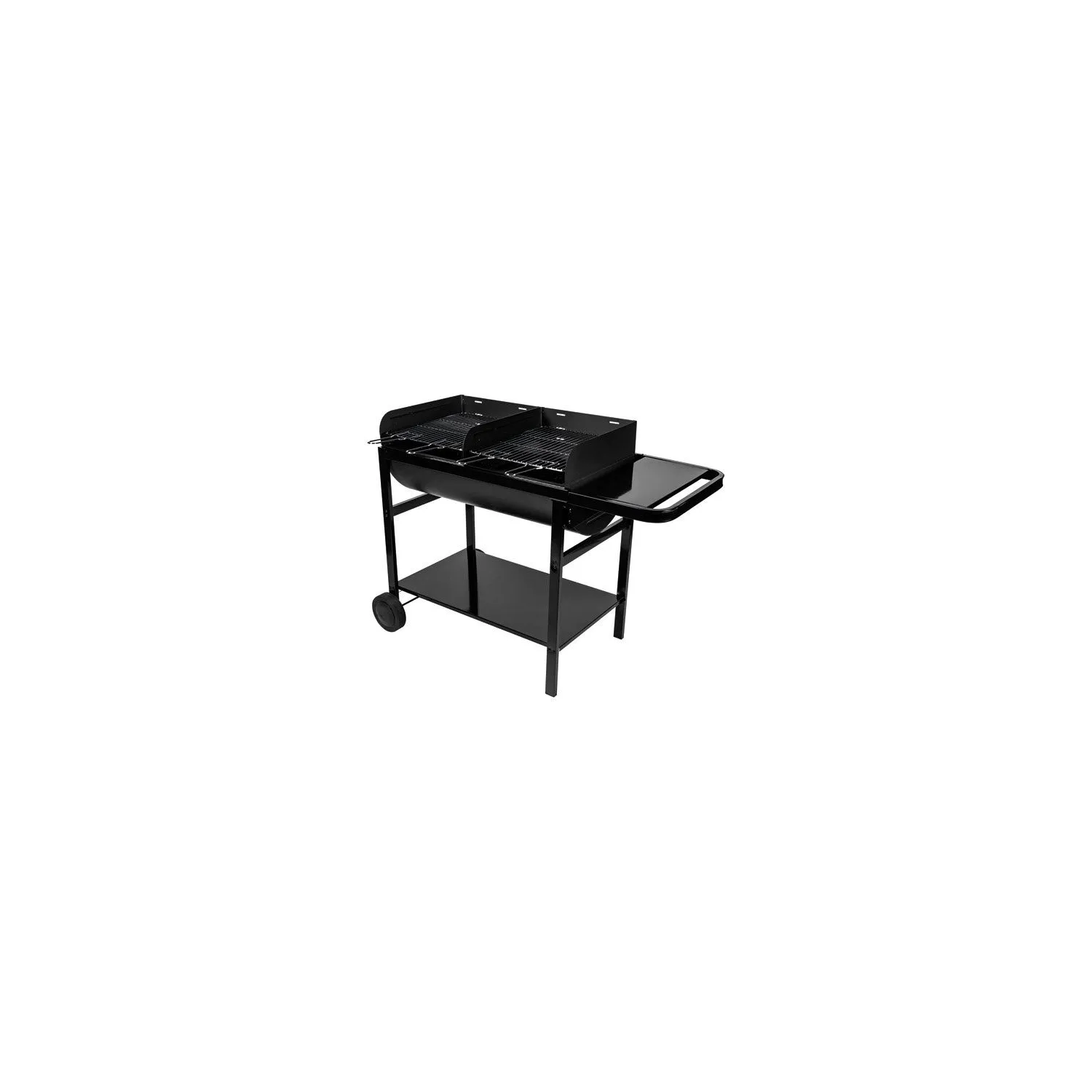 Barbecue À Charbon Somagic Texas – Ø57 cm, Acier Émaillé, 2 Grilles Cuisson - vue 6