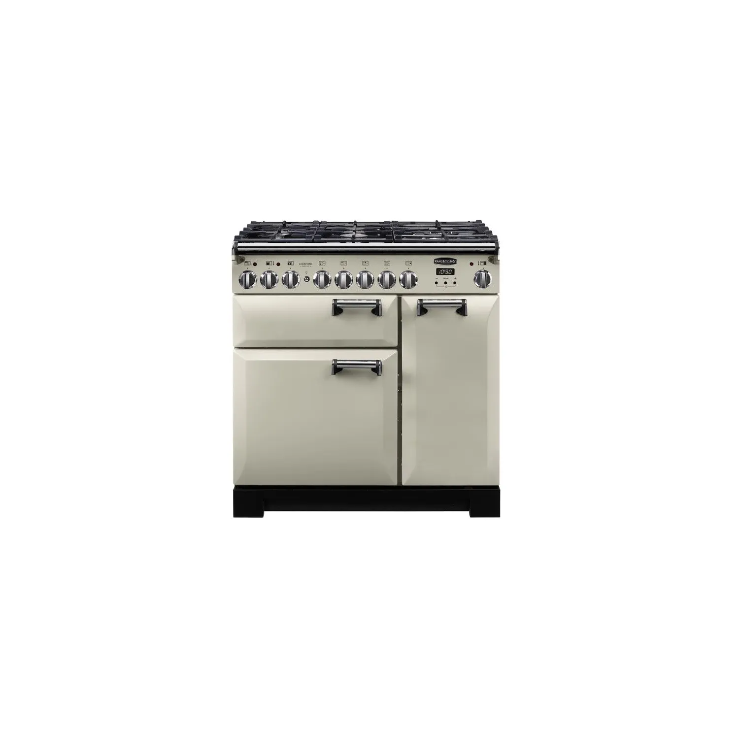 FALCON Piano de cuisson LECKFORD DELUXE 90 Mixte Chrome LKD90DFIVC EU