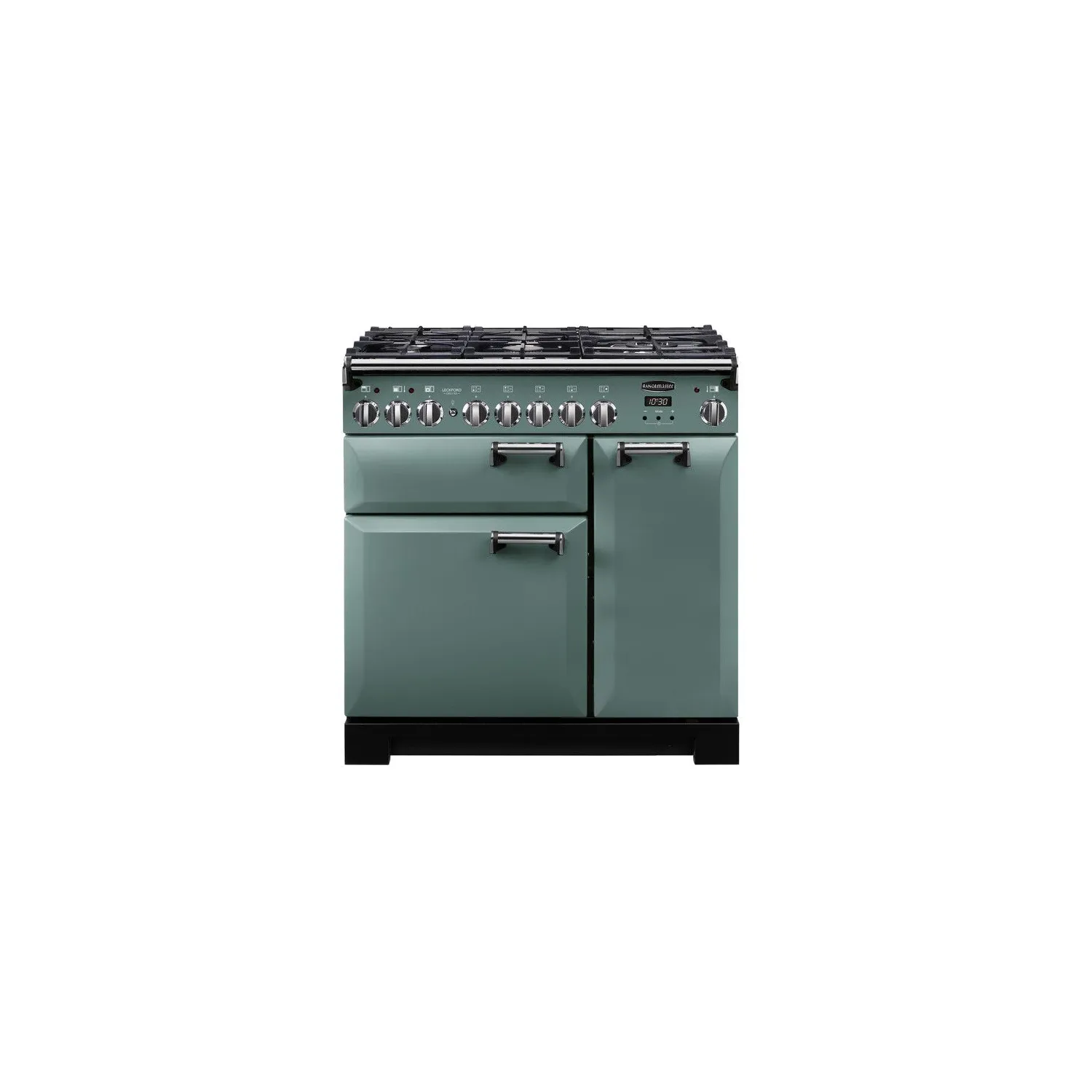 FALCON Piano de cuisson LECKFORD DELUXE 90 Mixte Minéral Chrome LKD90DFMGC EU