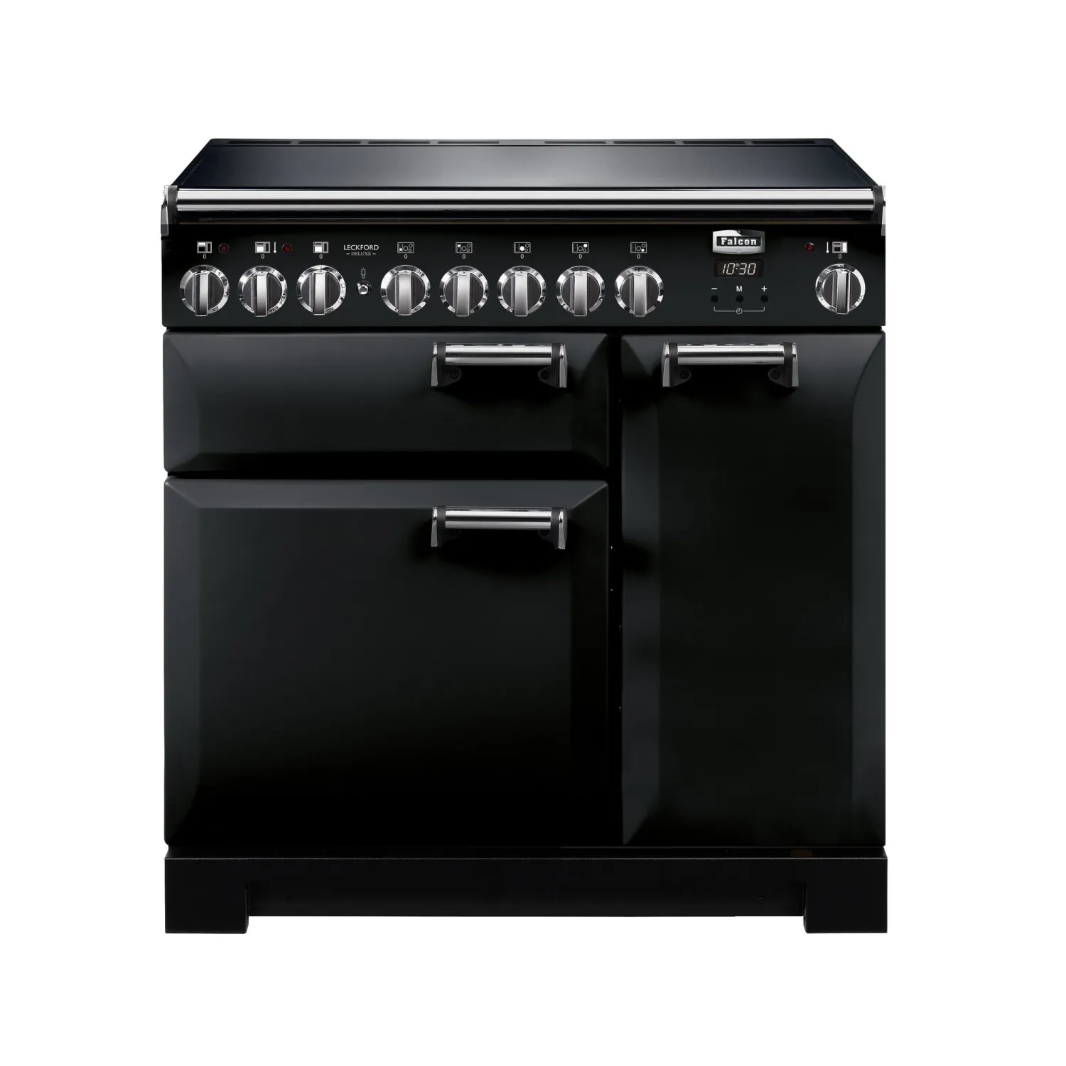 FALCON Piano de cuisson LECKFORD DELUXE 90 Induction Chrome LKD90EIBLC EU