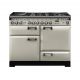 FALCON - Piano de cuisson LECKFORD DELUXE 90 Mixte Noir/Chrome - LKD90DFBL/C-EU