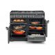 FALCON - Piano de cuisson LECKFORD DELUXE 90 Mixte Noir/Chrome - LKD90DFBL/C-EU