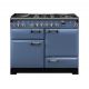 FALCON - Piano de cuisson LECKFORD DELUXE 90 Mixte Noir/Chrome - LKD90DFBL/C-EU