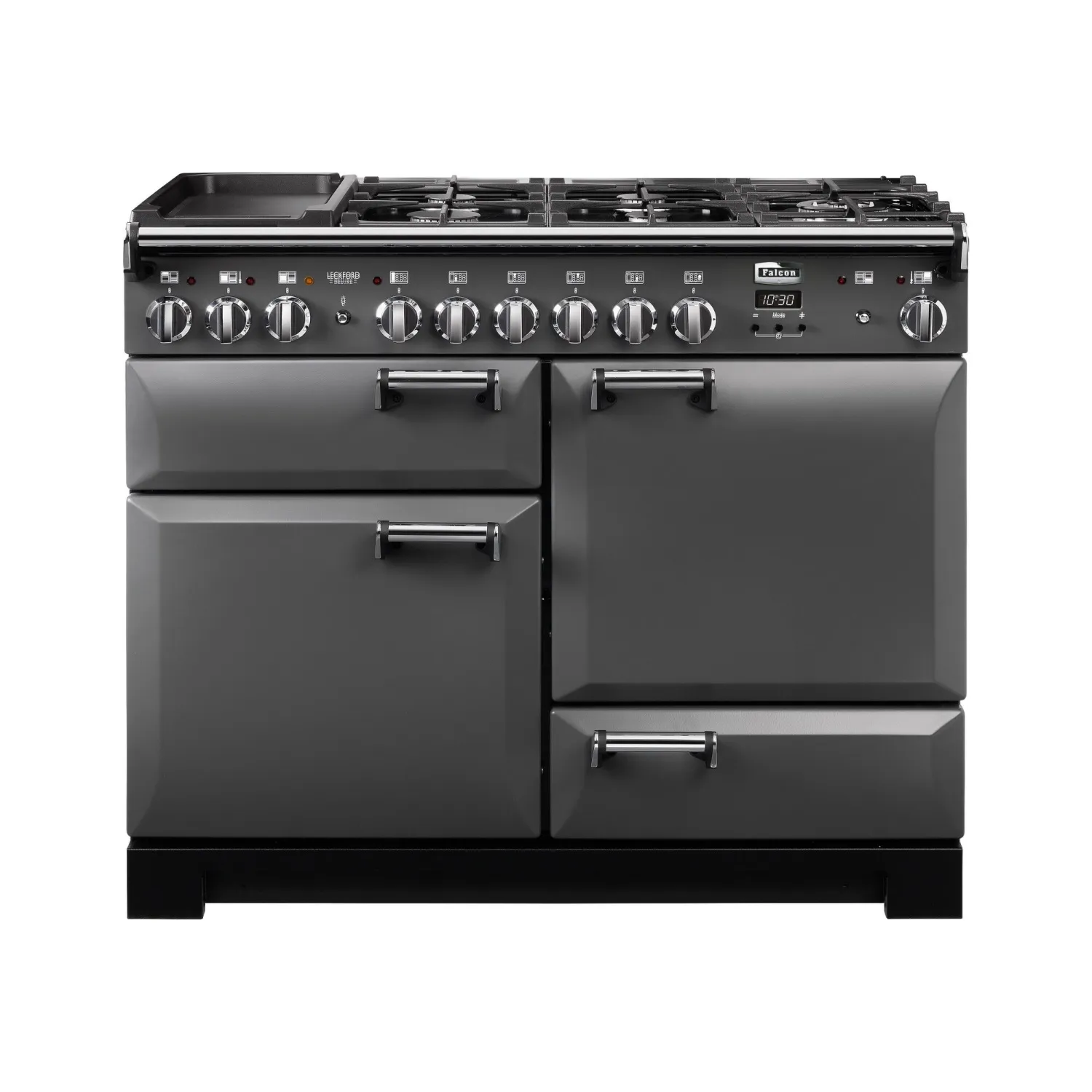 FALCON Piano de cuisson LECKFORD DELUXE 110 Mixte Chrome LKD110DFSLC EU