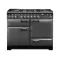 FALCON - Piano de cuisson LECKFORD DELUXE 90 Mixte Noir/Chrome - LKD90DFBL/C-EU