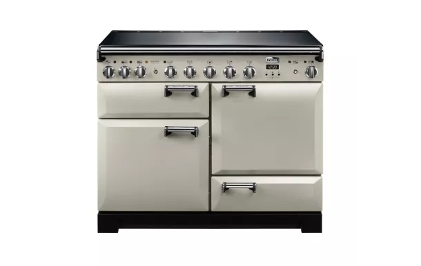 FALCON - Piano de cuisson LECKFORD DELUXE 90 Mixte Noir/Chrome - LKD90DFBL/C-EU