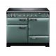 FALCON - Piano de cuisson LECKFORD DELUXE 90 Mixte Noir/Chrome - LKD90DFBL/C-EU