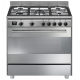 SMEG - Cuisinière grande largeur Inox BG91CTX2