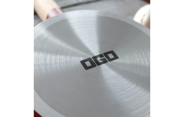 OGOLIVING ECTOR POELE 20CM PAPRIKA MANCHE BOIS 7930283