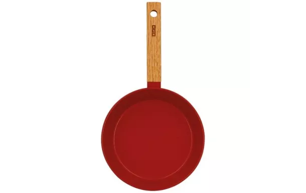 OGOLIVING ECTOR POELE 20CM PAPRIKA MANCHE BOIS 7930283